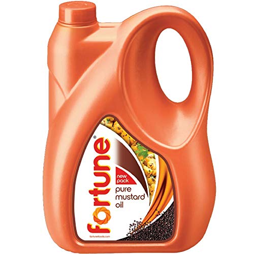 Fortune Pure Mustard Oil, 5Lts Jar 
